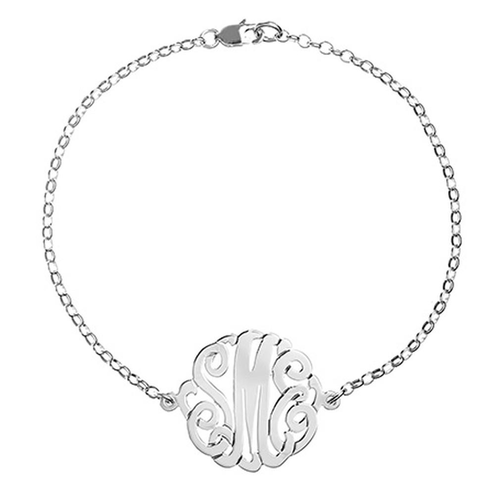 Pulsera con monograma