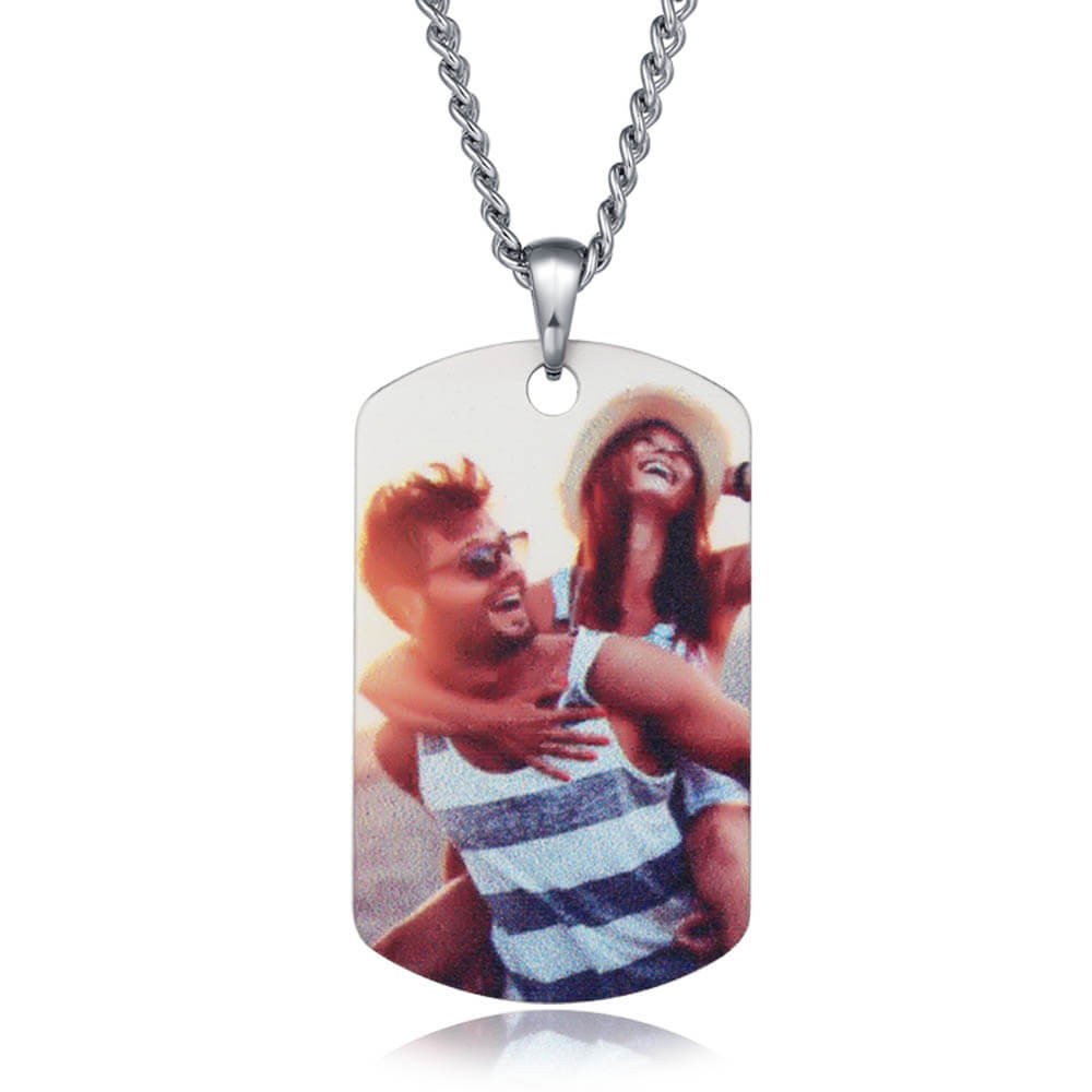 Personalizar collar con foto El mejor regalo para esposo, novio, papá