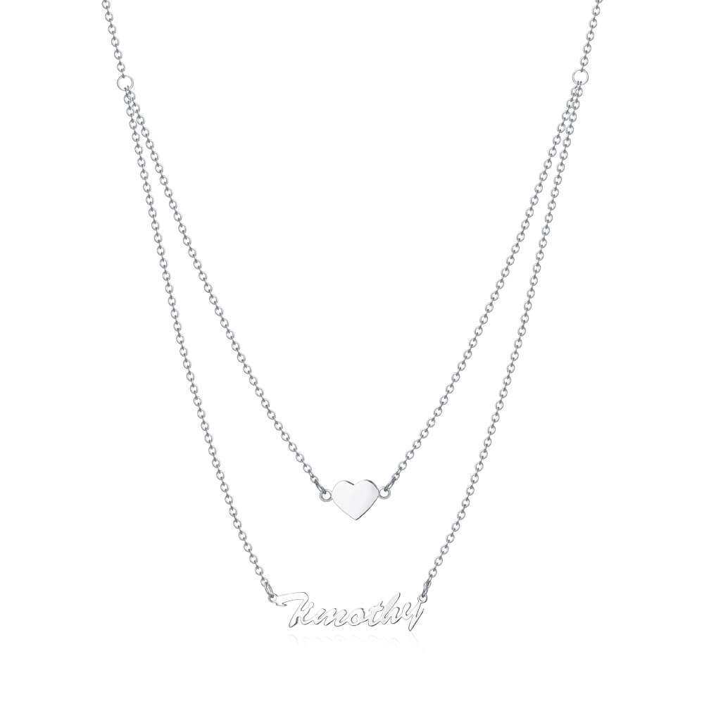 Collar con nombre personalizado regalo para ella