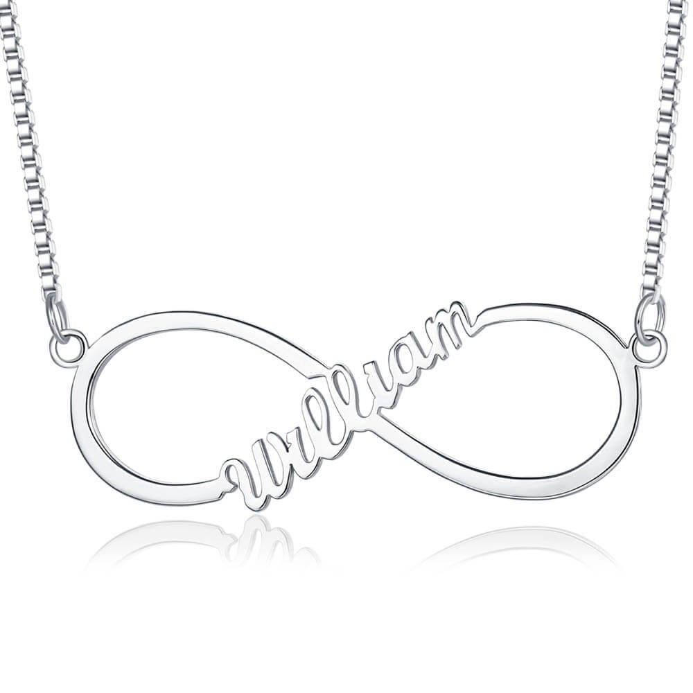 Collar Infinito Personalizado con Nombres Únicos