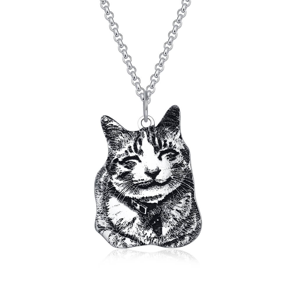 Collar personalizado con foto de mascota grabada