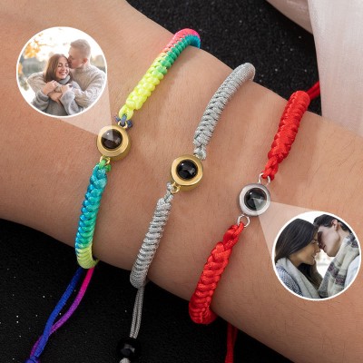 Pulsera con foto personalizada para novia, cumpleaños, regalo de Navidad para ella