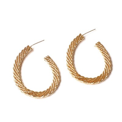 Pendientes roscados planos