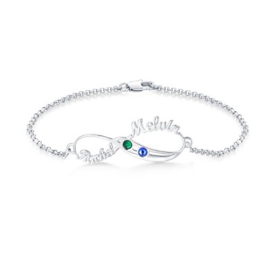 Pulsera Infinity Charm personalizada