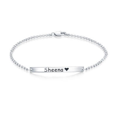 Pulsera Grabable para Bebé con Piedra de Nacimiento