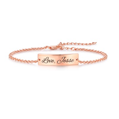 Regalo de recuerdo personalizado con escritura personalizada conmemorativa