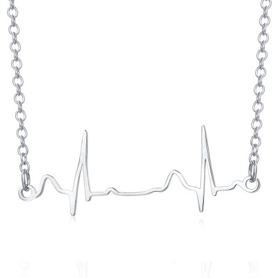 Personalice el regalo del collar del latido del corazón del bebé para la nueva mamá