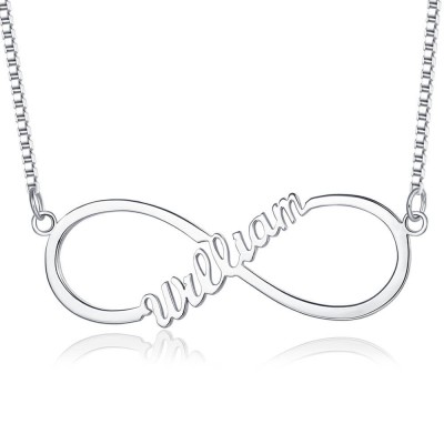 Collar Infinito Personalizado con Nombres Únicos