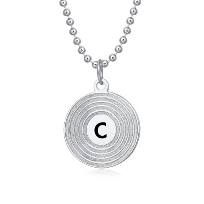 Collar con inicial Mini Rayos