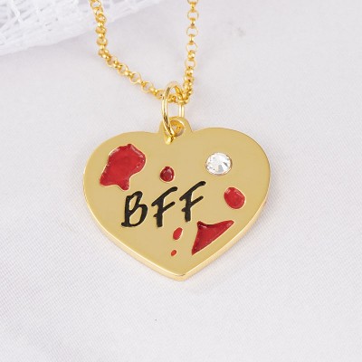 Collar personalizado con el nombre de Best Friend Forever