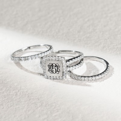 Anillos new arrivals grabados baratos