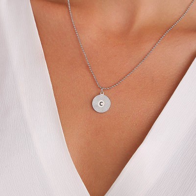 Collar con inicial Mini Rayos
