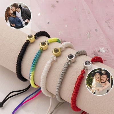 Pulsera con foto personalizada para novia, cumpleaños, regalo de Navidad para ella