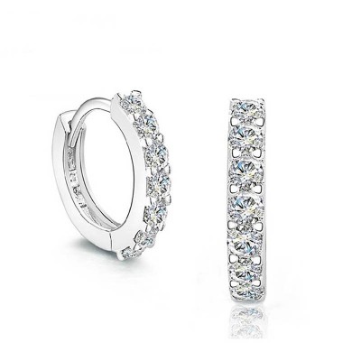 Pendientes Circulo Plata