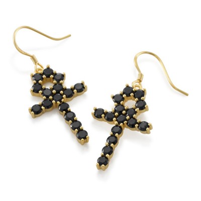 Los pendientes colgantes de Ankh