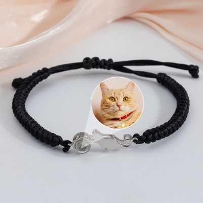 Pulsera de proyección de fotos personalizada para mascotas