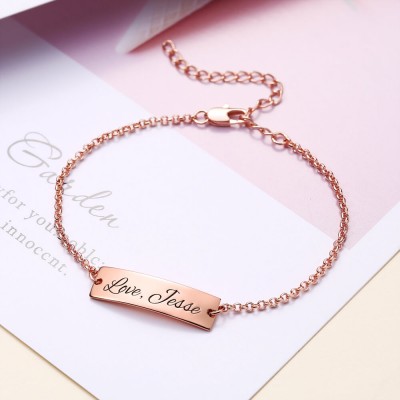 Regalo de recuerdo personalizado con escritura personalizada conmemorativa