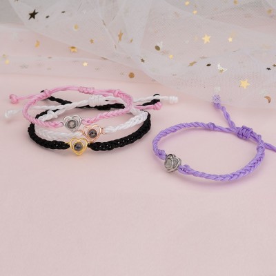Joyería fotográfica Pulsera de proyección fotográfica personalizada para mamá Ideas de regalos para abuela mamá esposa