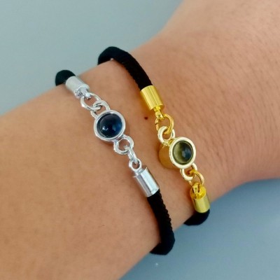Pulsera de proyección de fotos personalizada, regalo para aniversario
