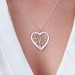 Heart Family Tree Necklace With Diamonds
