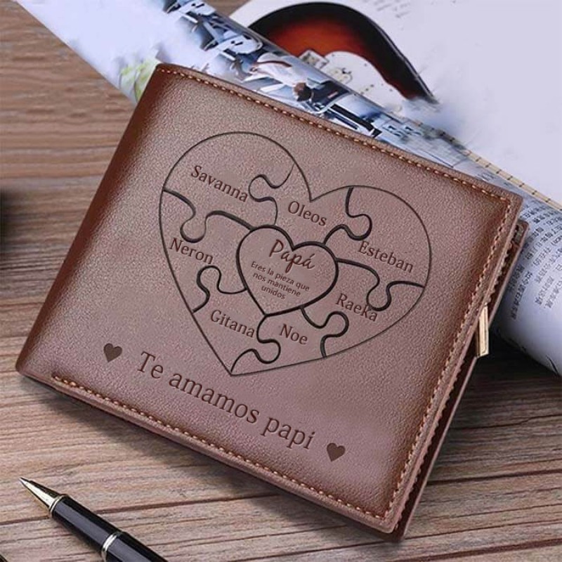 Regalo del d a del padre personalizado Pap T eres la pieza que
